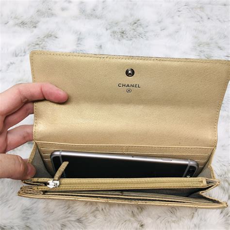 wallet on chanel|authentic Chanel wallet on chain.